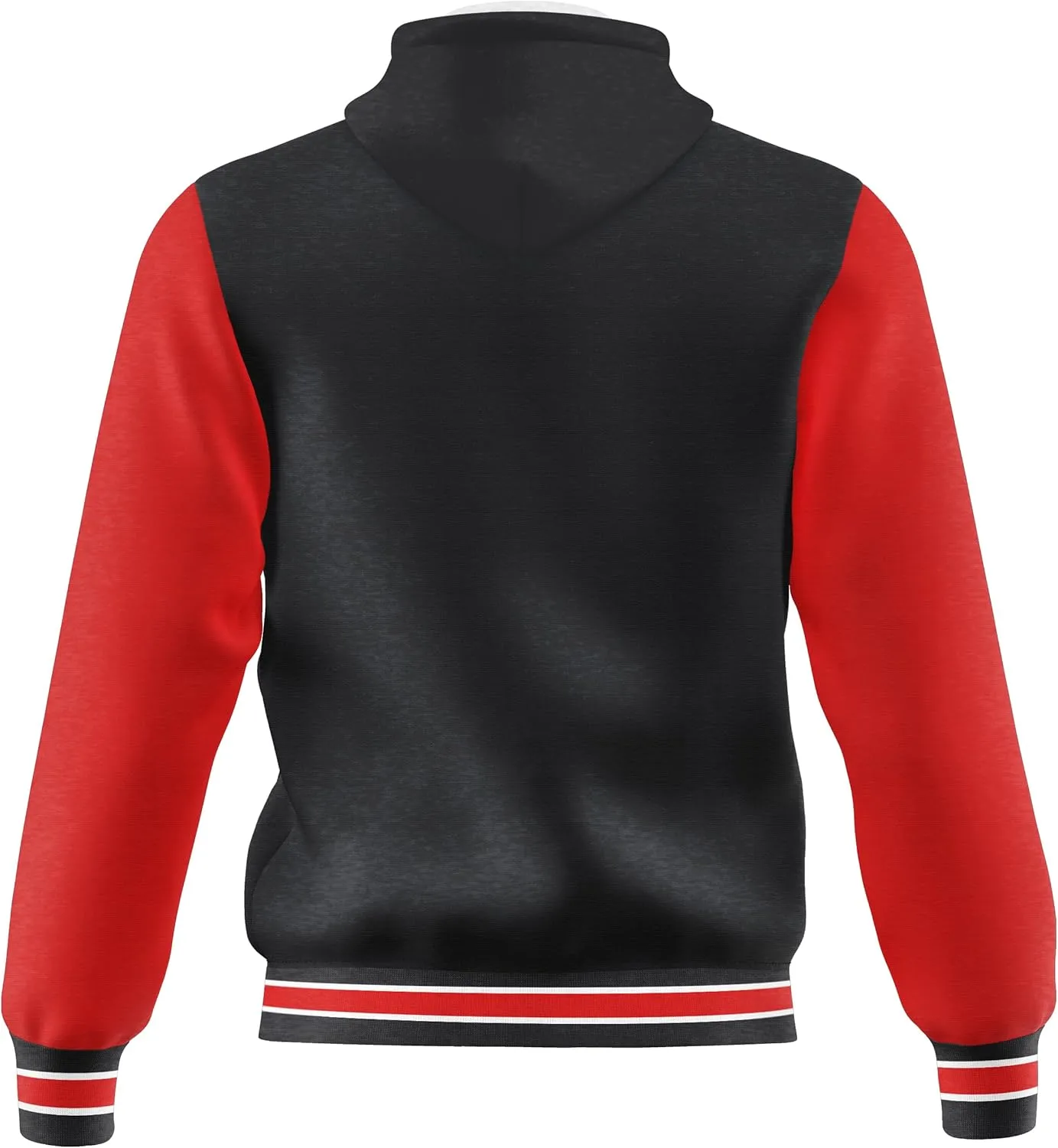 Men's Fashion Varsity Jacket Casual Regular Fit Letterman Baseball Bomber Jackets Fleece