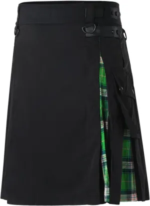 Mens Scottish Utility Kilts Gothic Pleated Skirts Pleated Skirt Kilt Available in Various Scottish Tartans Mens Kilt