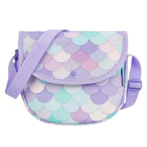 Mermaid Colorful Saddle Crossbody Purses
