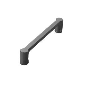 Modern Brushed Brass Cabinet Pull Handles – Matte Black Finish Grey