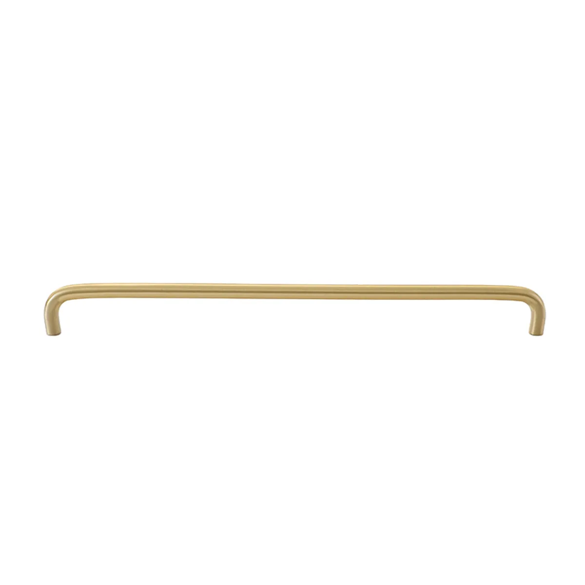 Modern U-Shaped Cabinet Handles – Sleek Brass & Chrome Drawer Pulls