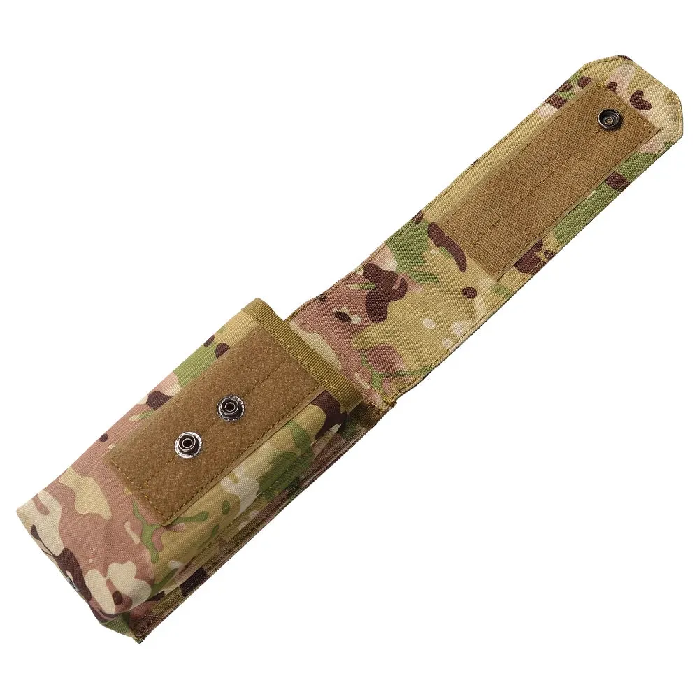 MOLLE Tactical Bag Single Pouch Military Clip with Button - Outdoor Gear
