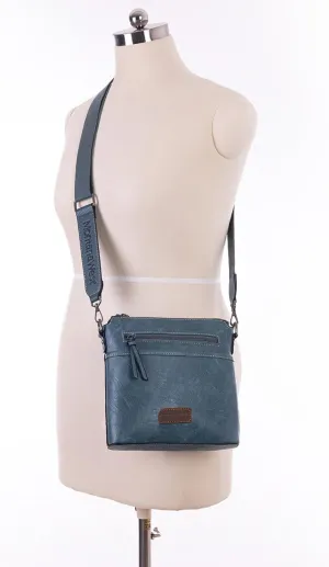 Montana West Crossbody Bag for Women Multi Pocket Cross Body Bag Purses with Guitar Strap