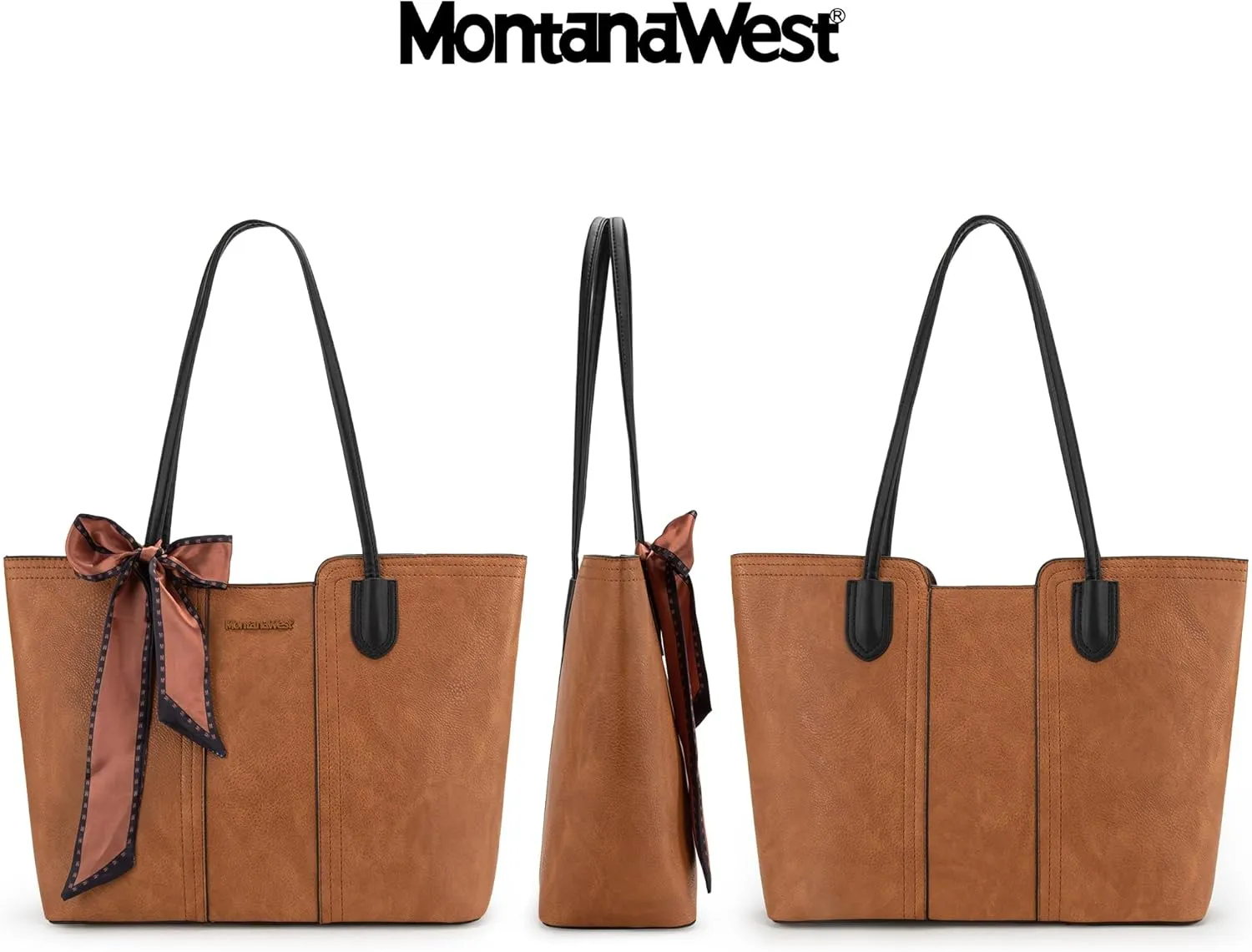 Montana West Tote Bags for Women Medium Top Handle Satchel Purses