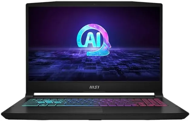MSI Katana A15 AI B8VF 2024 Gaming Laptop 15.6" FHD IPS 144Hz 8-Core AMD Ryzen 7 8845HS 32GB DDR5 1TB SSD NVIDIA GeForce RTX 4060 8GB GDDR6 Wi-Fi 6E RGB Backlit Keyboard Win11 Pro w/ONT 32GB USB