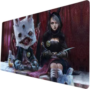 MTG Playmat - 24 x 14 Inches, Smooth Rubber Surface, Battle Game Mat for MTG DTCG CCG RPG Trading Card Games