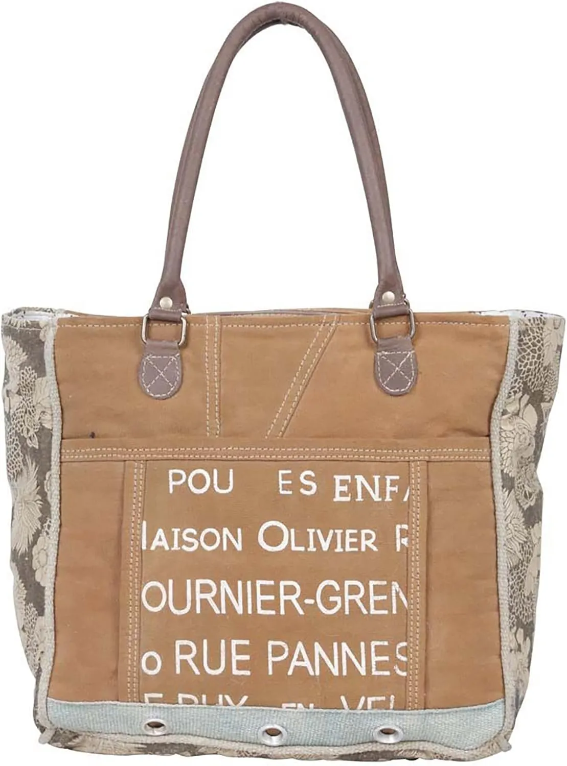 Myra Bag Western Leather Tote Bag for Women - Rare Hues
