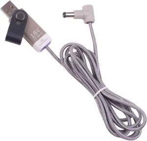 myVolts Ripcord USB to 18V DC Power Cable Compatible with Trace Elliot SM7EQ Effects Pedal