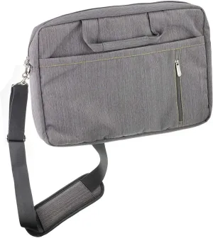 Navitech Grey Premium Messenger Bag - Compatible with The Acer Aspire Switch 12 S