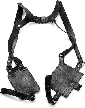 Neween Anti-Theft Hidden Underarm Strap Wallet Pocket Holster Phone Shoulder Holster Bag Double Shoulder Pouch for Men, Women