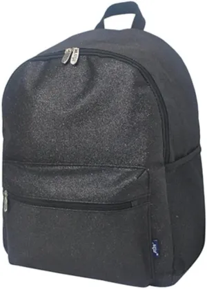 NGIL Large Glitter Cheer Backpack for Competitions, Dance, and Practice – Cheerleading Bag with Accessories Storage, Sparkle Bookbag for Cheerleaders, Coaches, and Competition Gear (Glitter-Black)