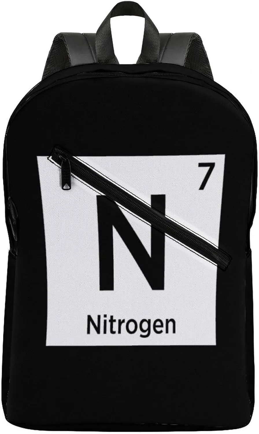Nitrogen Element Fashion Camping Backpack for Men Travel Backpack Casual Shoulder Bag for Work Shopping University