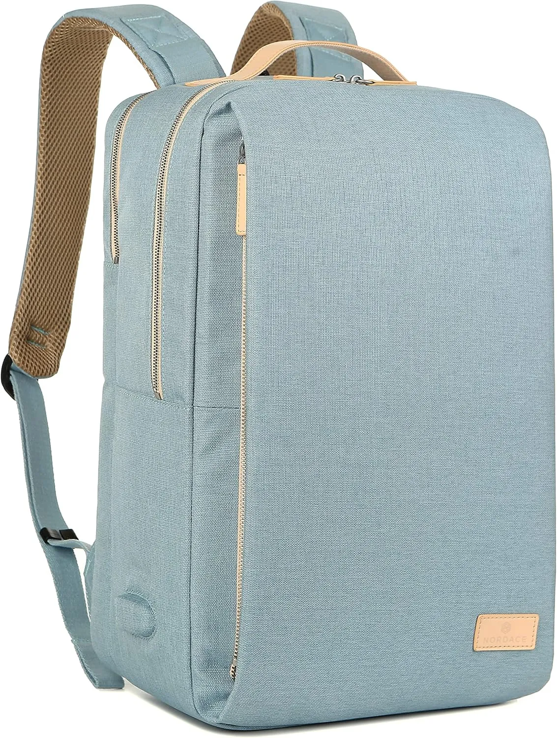 Nordace Siena Smart Backpack with USB Charging - 15.6 Inch Laptop Backpack, 19L Daily Backpack for Travel, Everyday, or Work (Aqua)