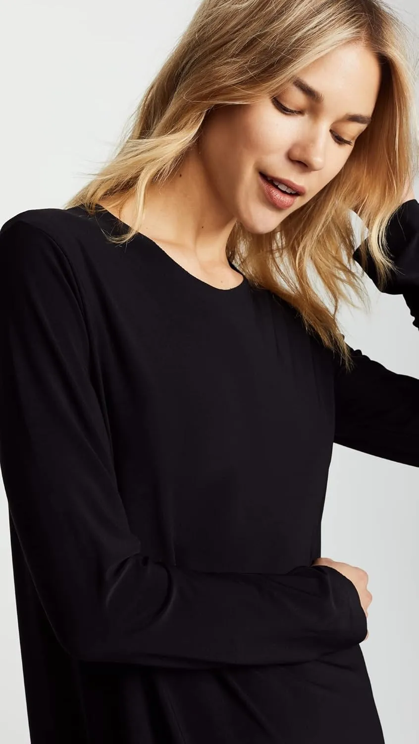 Norma Kamali Women's Kamali Kulture Go Crew Neck Dress