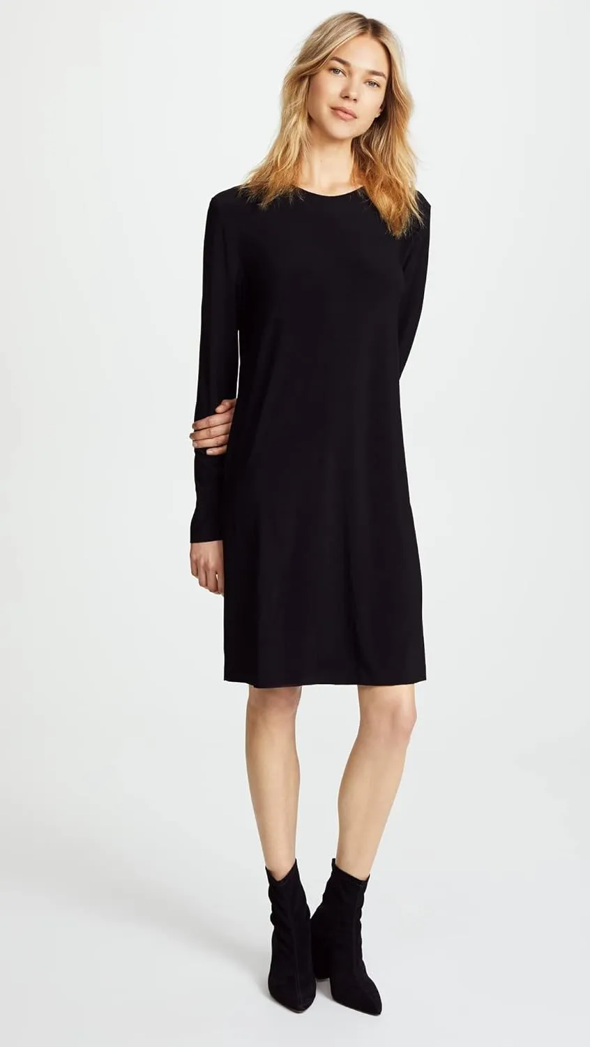 Norma Kamali Women's Kamali Kulture Go Crew Neck Dress