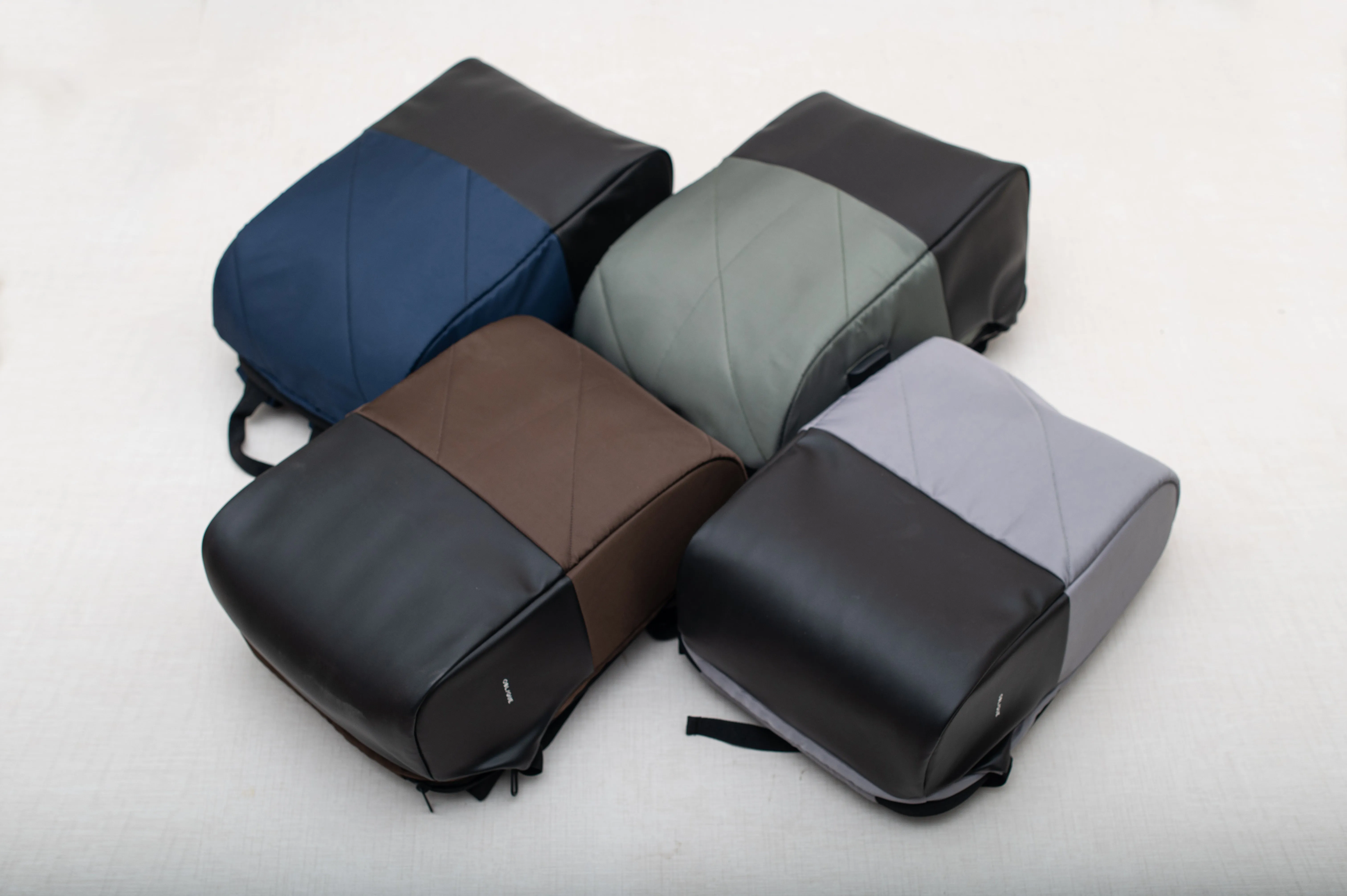 Oblique Raven Laptop Antitheft Backpack: 1N