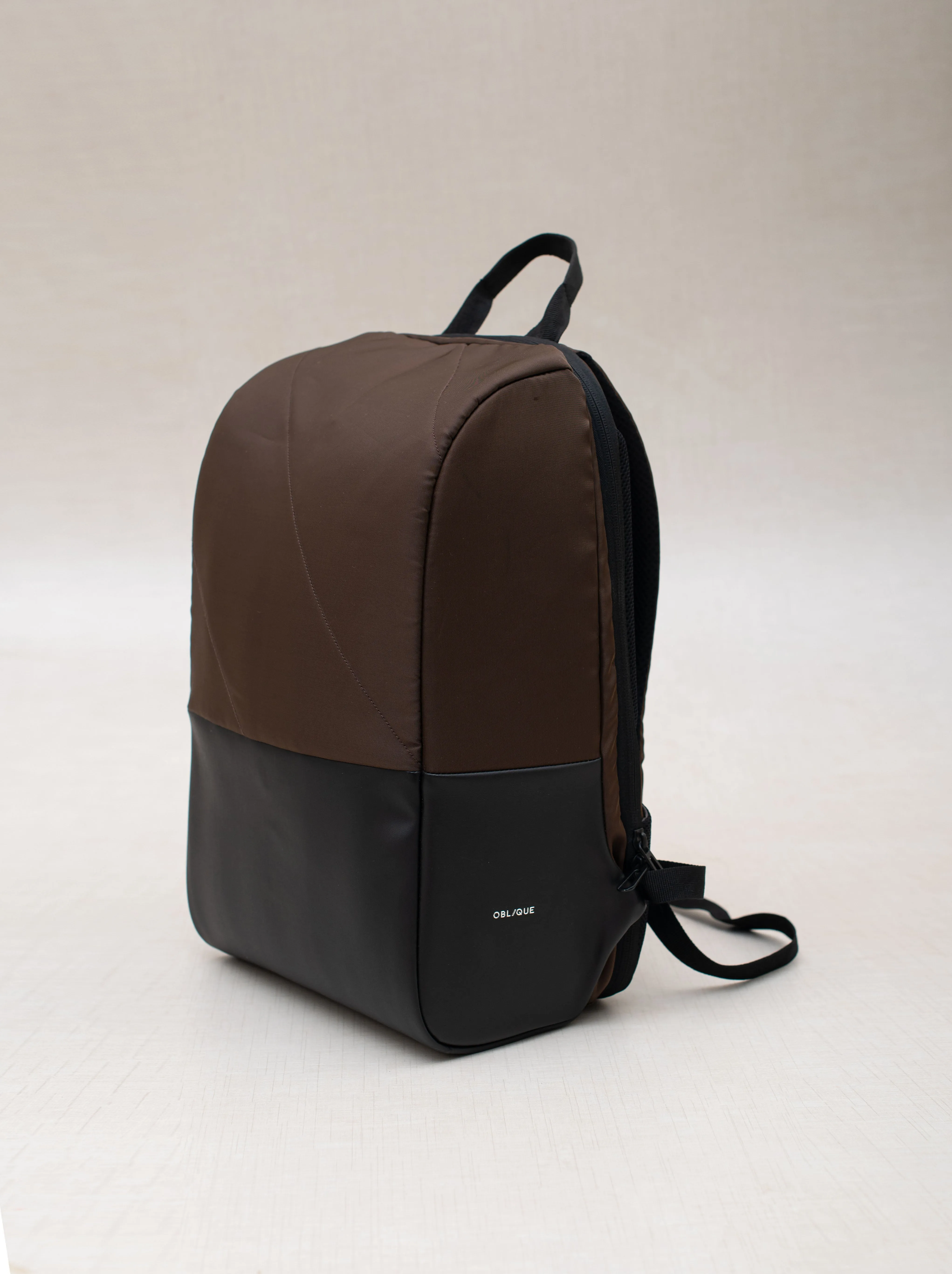 Oblique Raven Laptop Antitheft Backpack: 1N