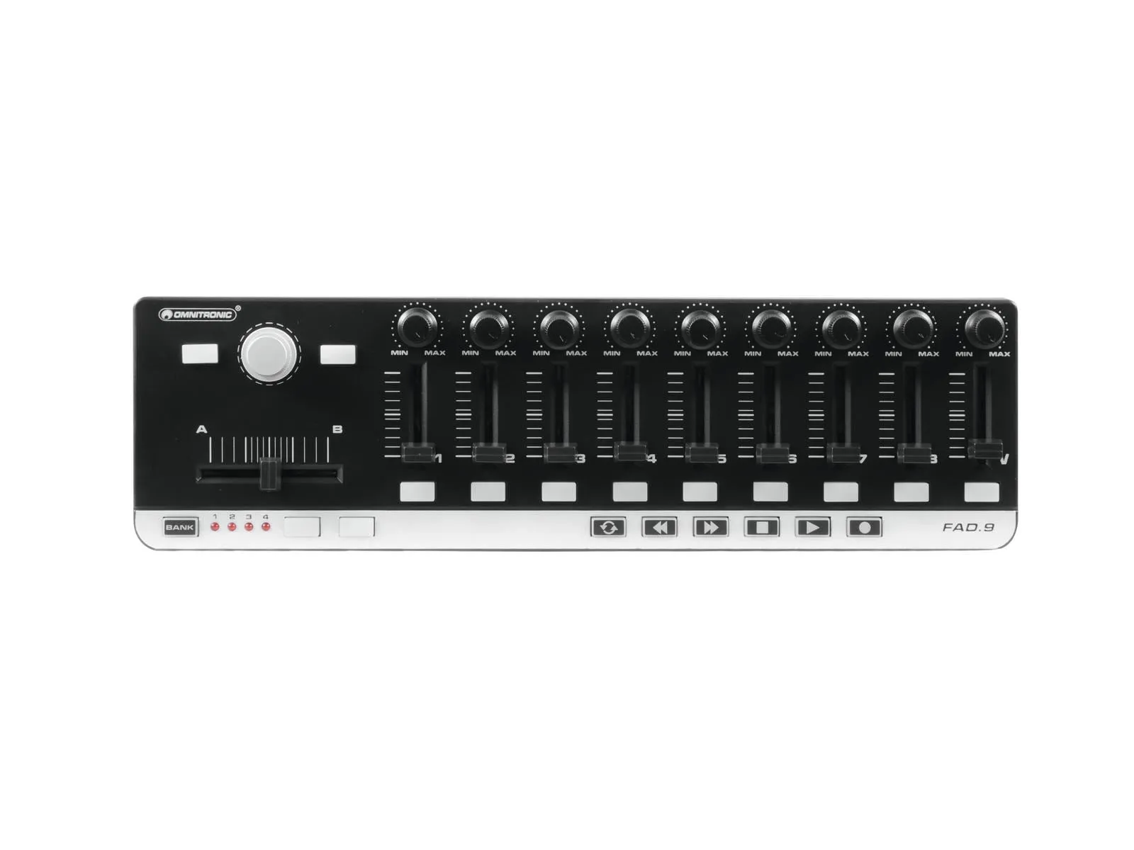 Omnitronic FAD-9 MIDI Controller *B-Stock