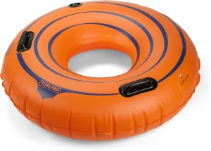 Orange 48" Premium River Tube with Handles- Heavy Duty, Commercial Grade