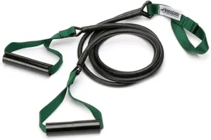 Original StrechCordz with Handles, Swimming Resistance Bands, Dryland Training, 5 Resistance Levels (Green 8-24lbs)