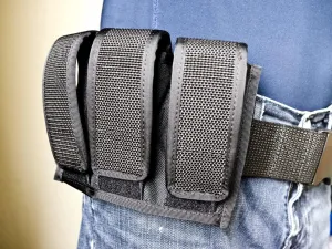 OUTBAGS USA NMP Magazine Pouch for Full Size Mags. Solo/Double/Triple/Quad Options! Single and Double Stacked 9mm, 40 S&W, 45 ACP 6-10 Round Mags. Family Owned & Operated. Made in USA