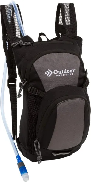 Outdoor Products Tadpole Hydration Pack (Black) (Violet Tulip)