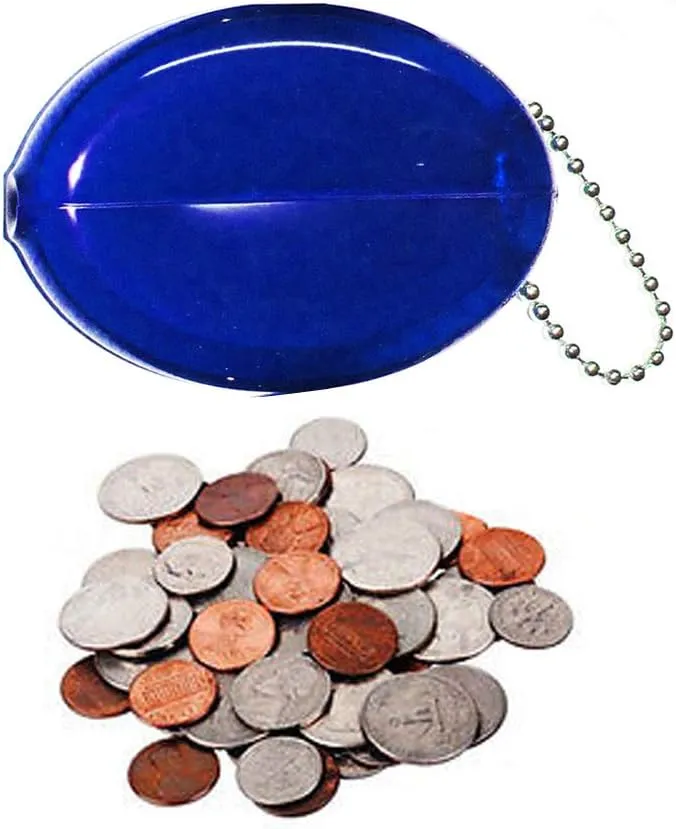 Oval Squeeze Purses - Made in USA (5 Mixed)