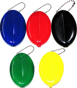 Oval Squeeze Purses - Made in USA (5 Mixed)