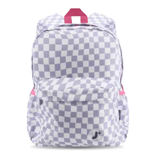 Oz Daypack Backpack in Lavender Checkers