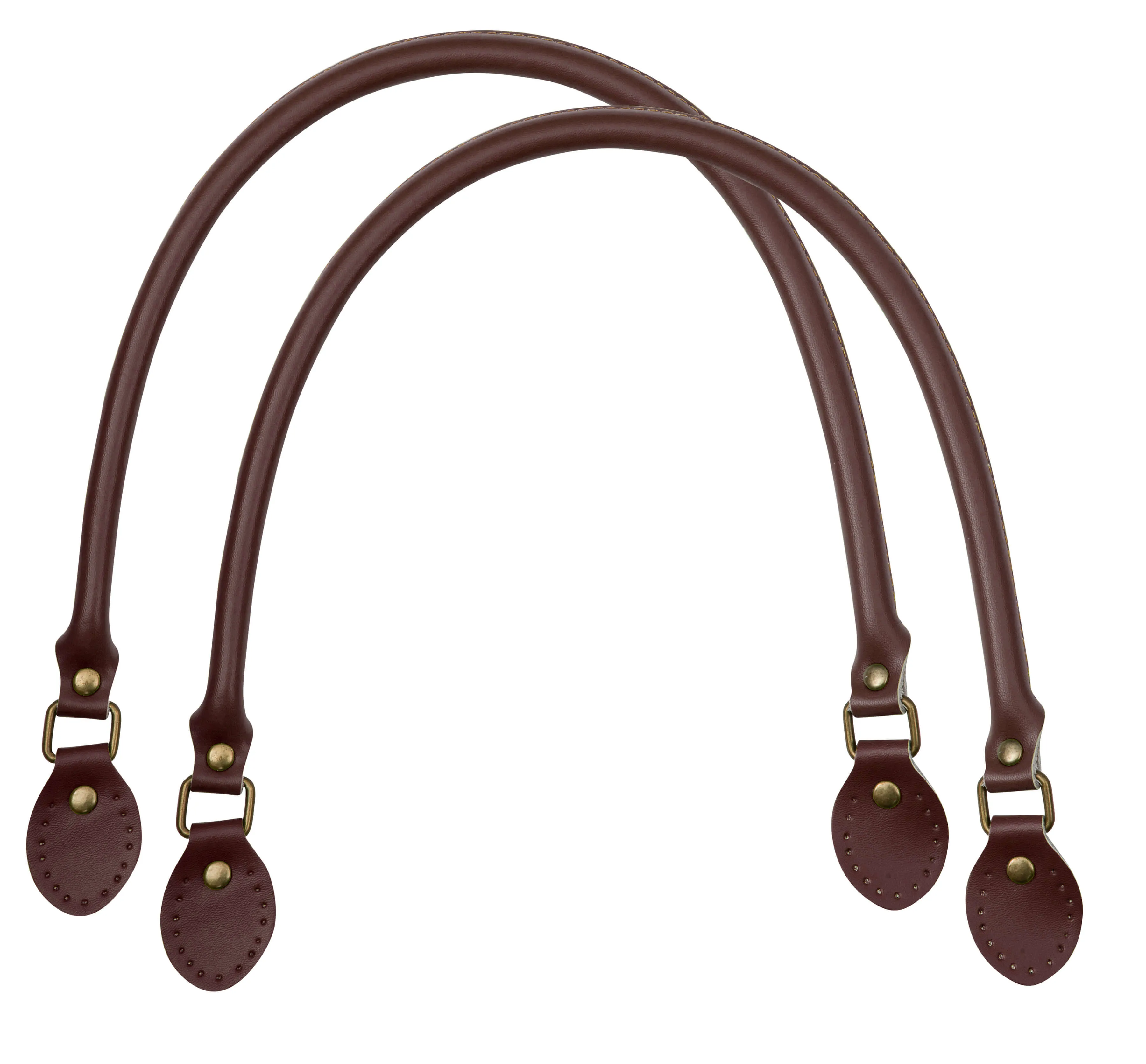 Pair of Genuine Leather Replacement Bag Handles