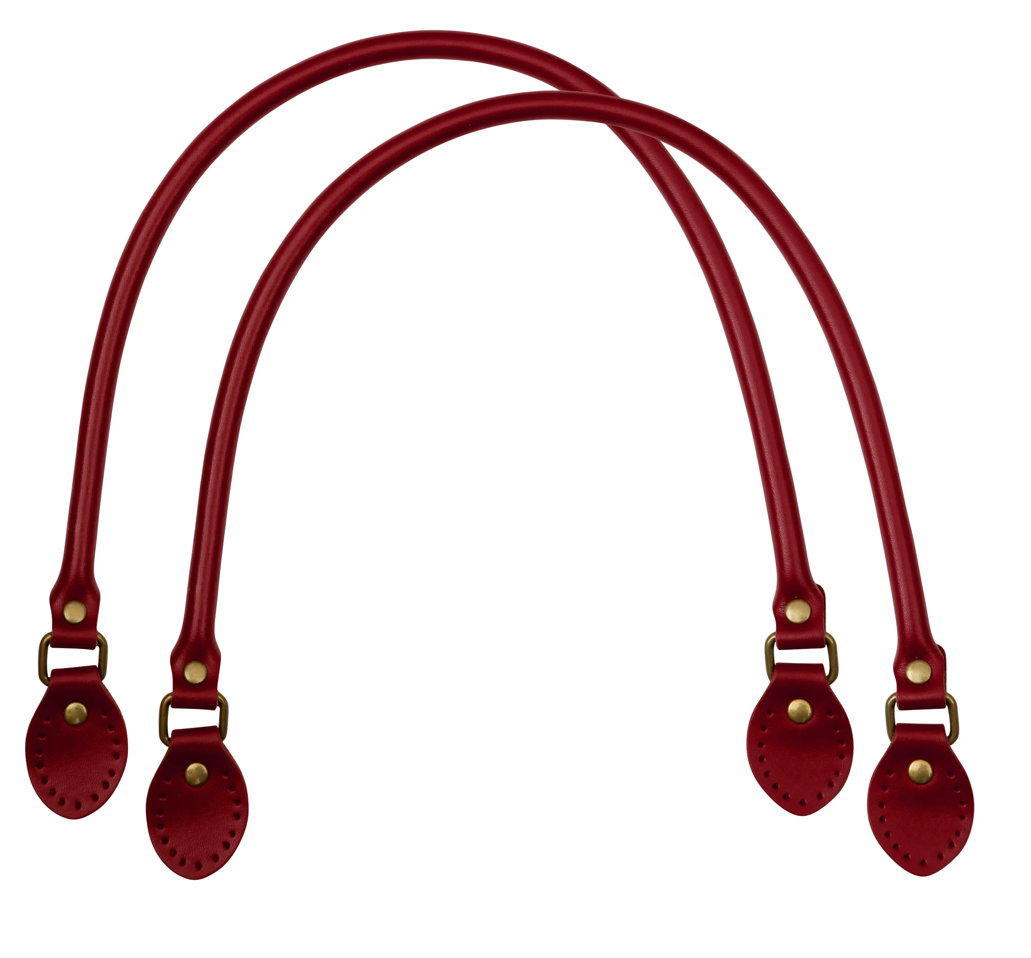 Pair of Genuine Leather Replacement Bag Handles