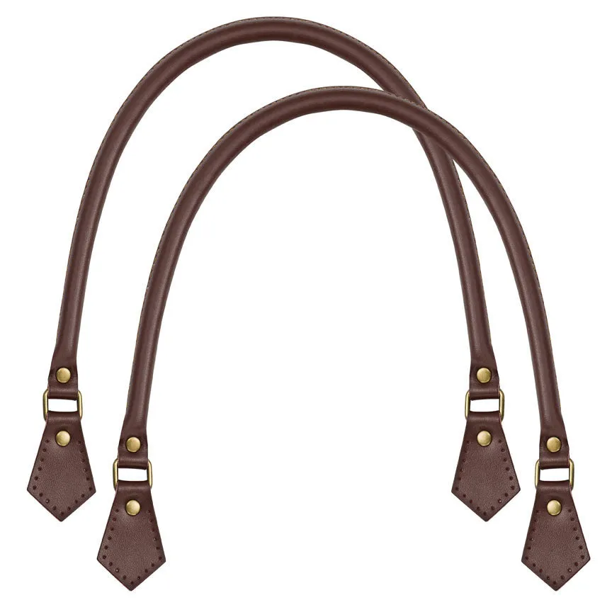 Pair of Real Leather Replacement Handbag Handles