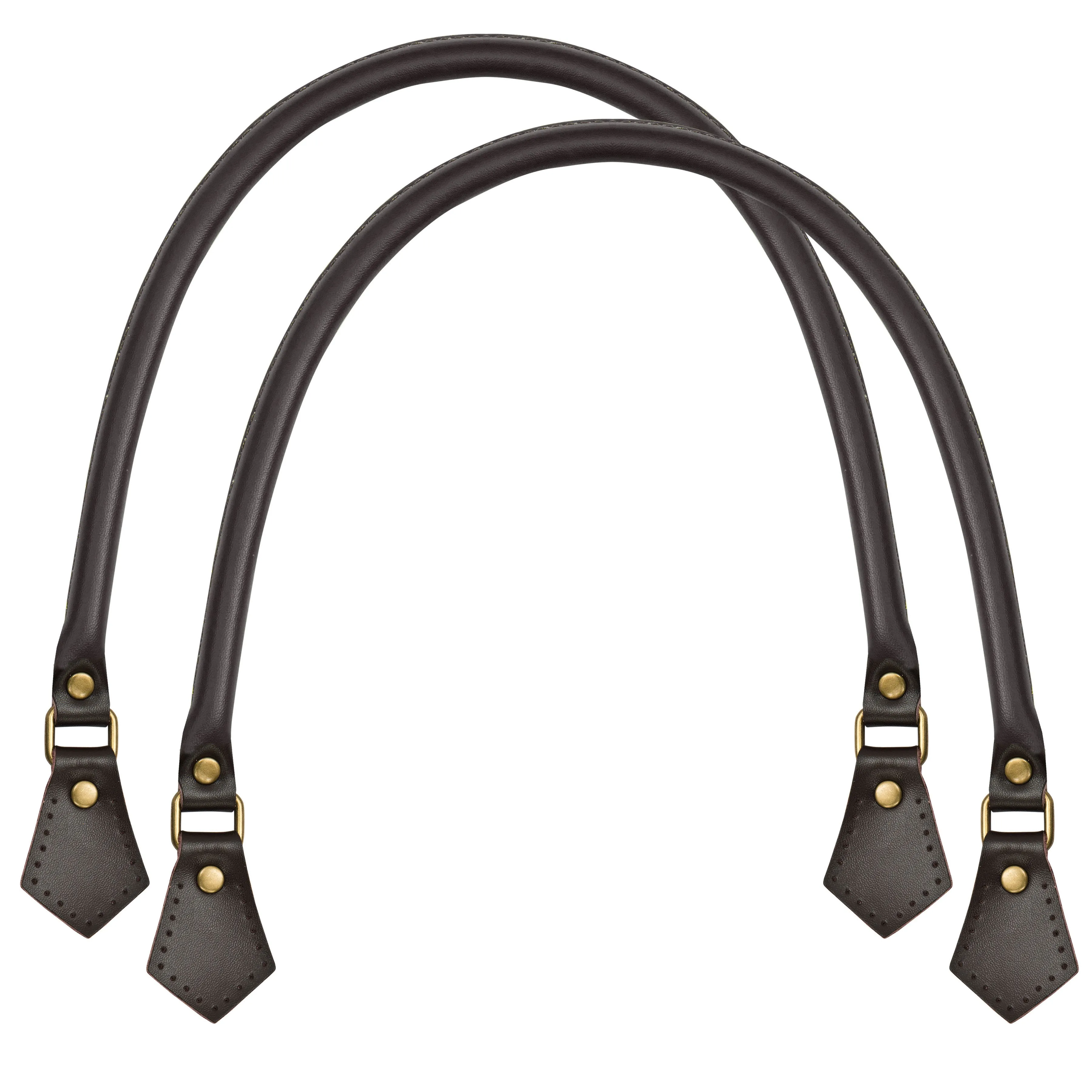 Pair of Real Leather Replacement Handbag Handles