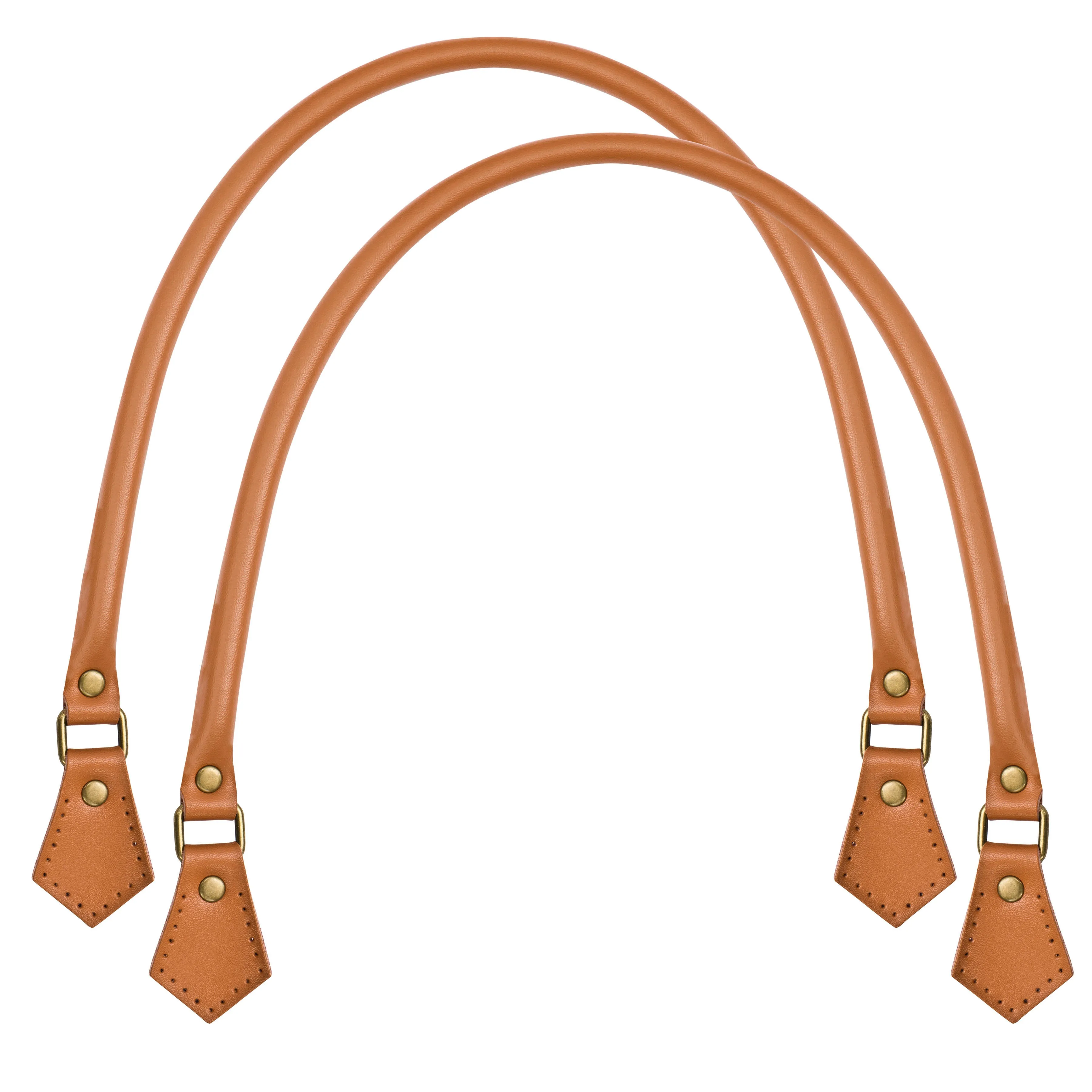 Pair of Real Leather Replacement Handbag Handles
