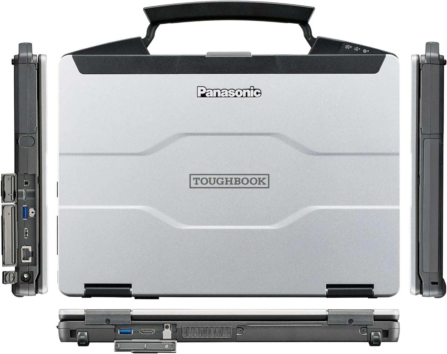 Panasonic Toughbook FZ-55 MK3, Intel Core i5-13th Gen vPro @ up to 4.7GHz, 14-inch FHD 1920x1080 Multi-Touch Display, Intel Iris Xe Graphics, 32GB, 1TB SSD, Wi-Fi 6E, Windows 11 Pro