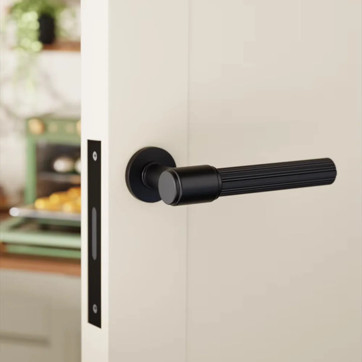 Passage door handles - elegant and durable interior door handles Black