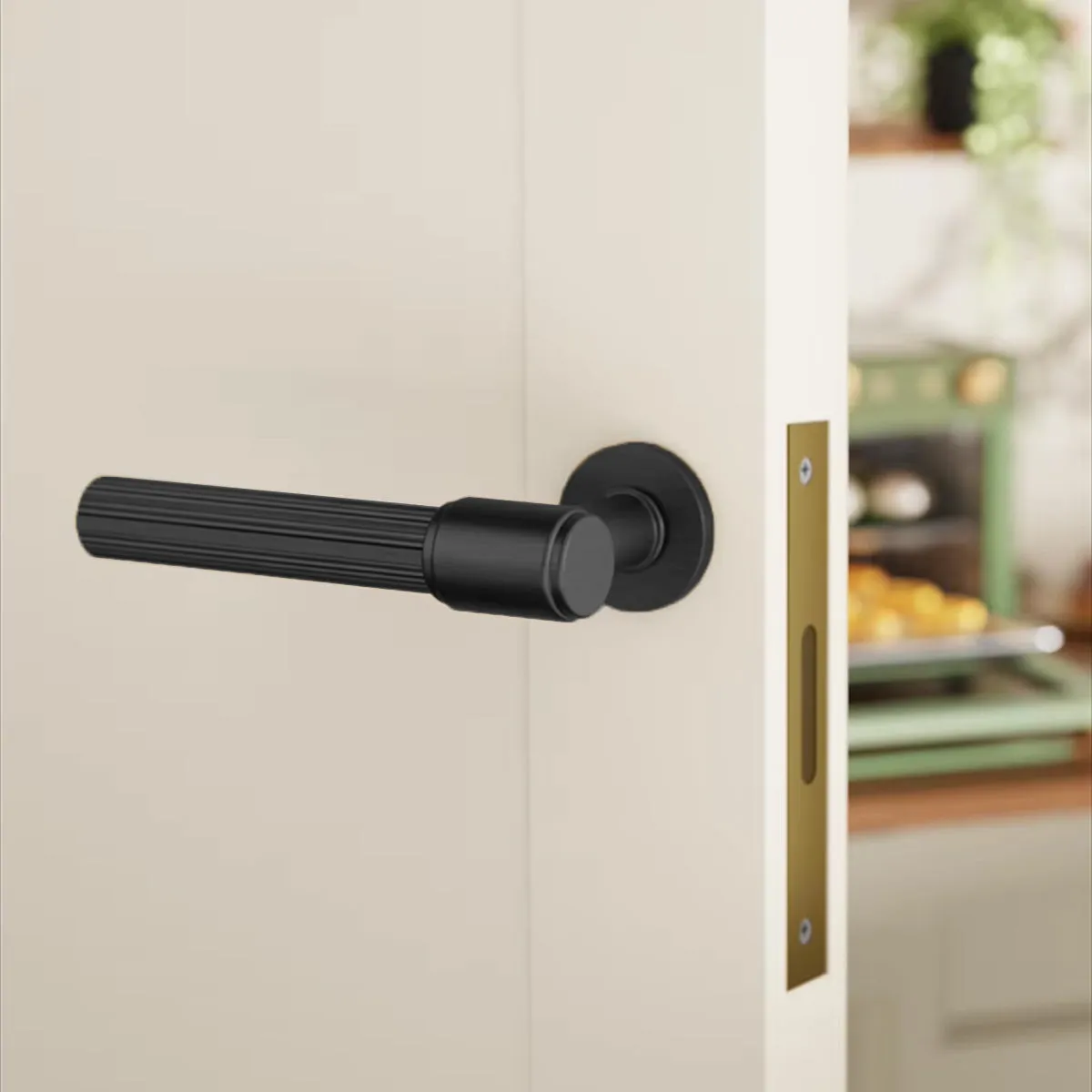 Passage door handles - elegant and durable interior door handles Black