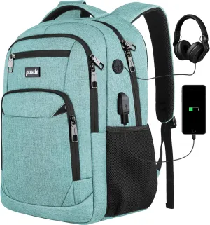 Paude School Backpack,17.3 Inch Laptop Backpack Women Bookbag Rucksack for Teen Girls,School Bags for Teens