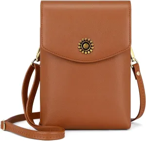Peacocktion Small Crossbody Bags for Women, Trendy Cell Phone Cross Body Purses with Card Slots