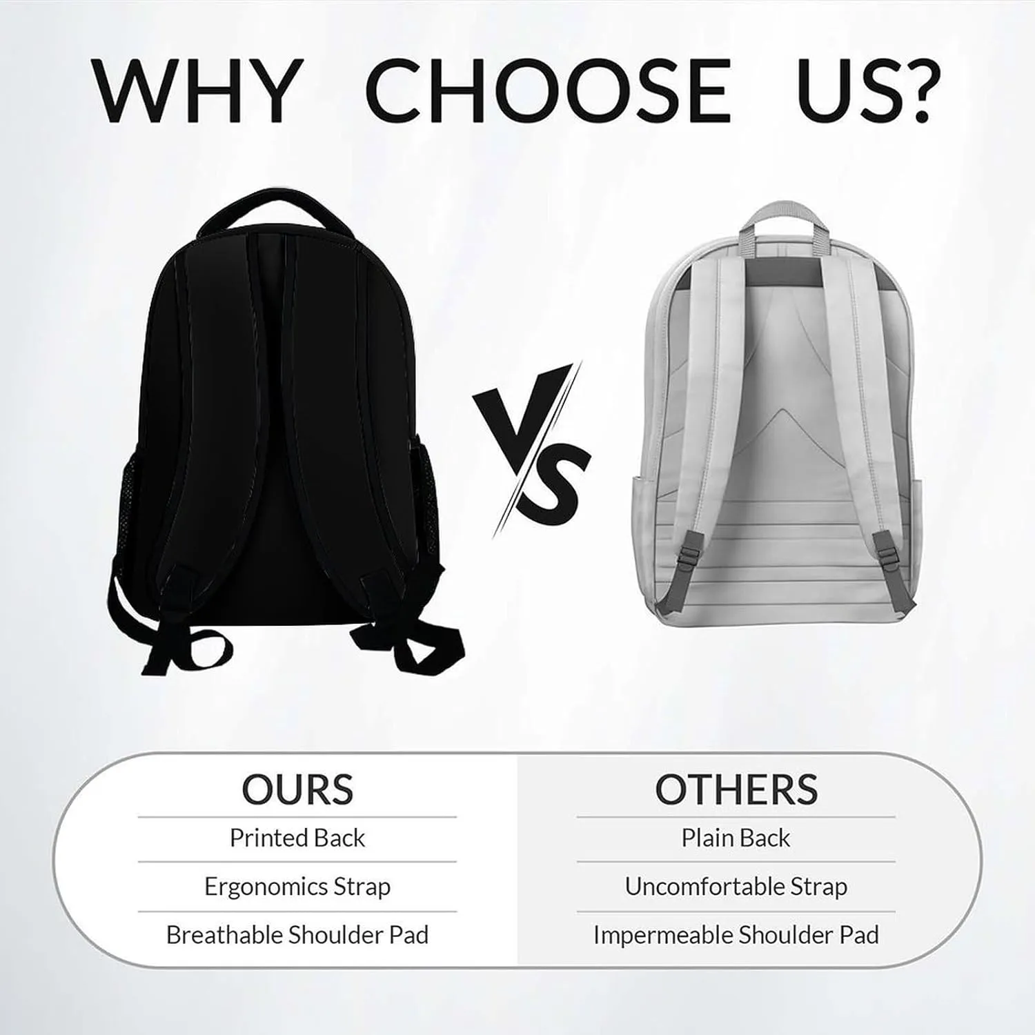 Personalized Kid Backpack for Boys - 17 Inch Black Durable Gamer Bookbag for School, Travel and Camp - Aesthetic School Backpack with Large Capacity, Lightweight