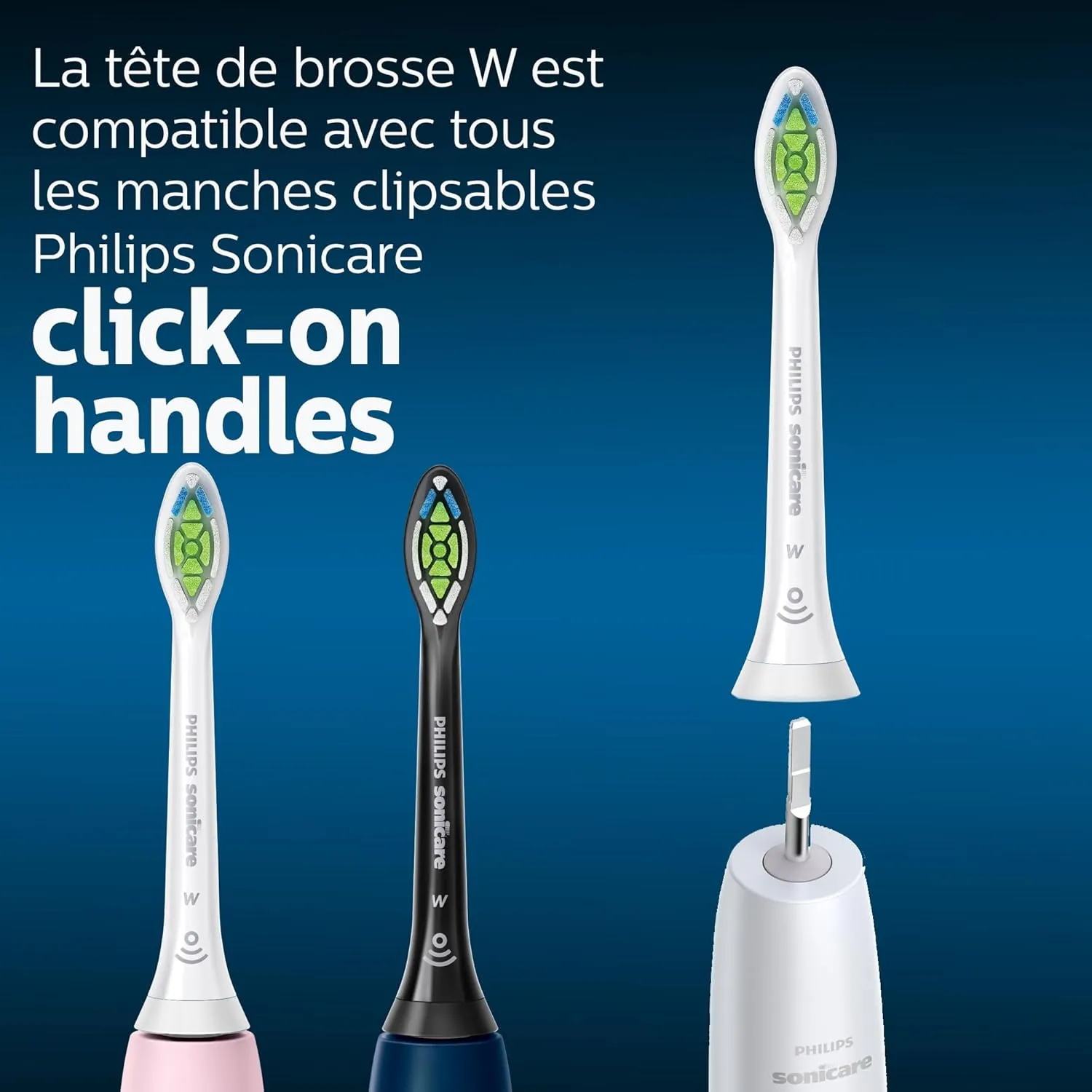 Philips Sonicare Optimal Whitening White BrushSync Heads (Compatible with All Philips Sonicare Handles), 8 Count (Pack of 1)