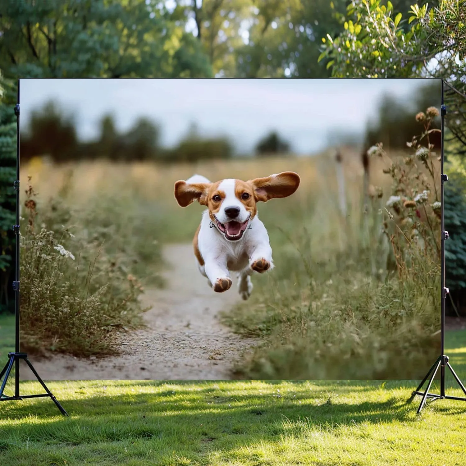 Photography Backdrop Photography Background Running for Photoshoot Portrait Photo Studio Video Prop Birthday Party Booth Decoration 7x5ft