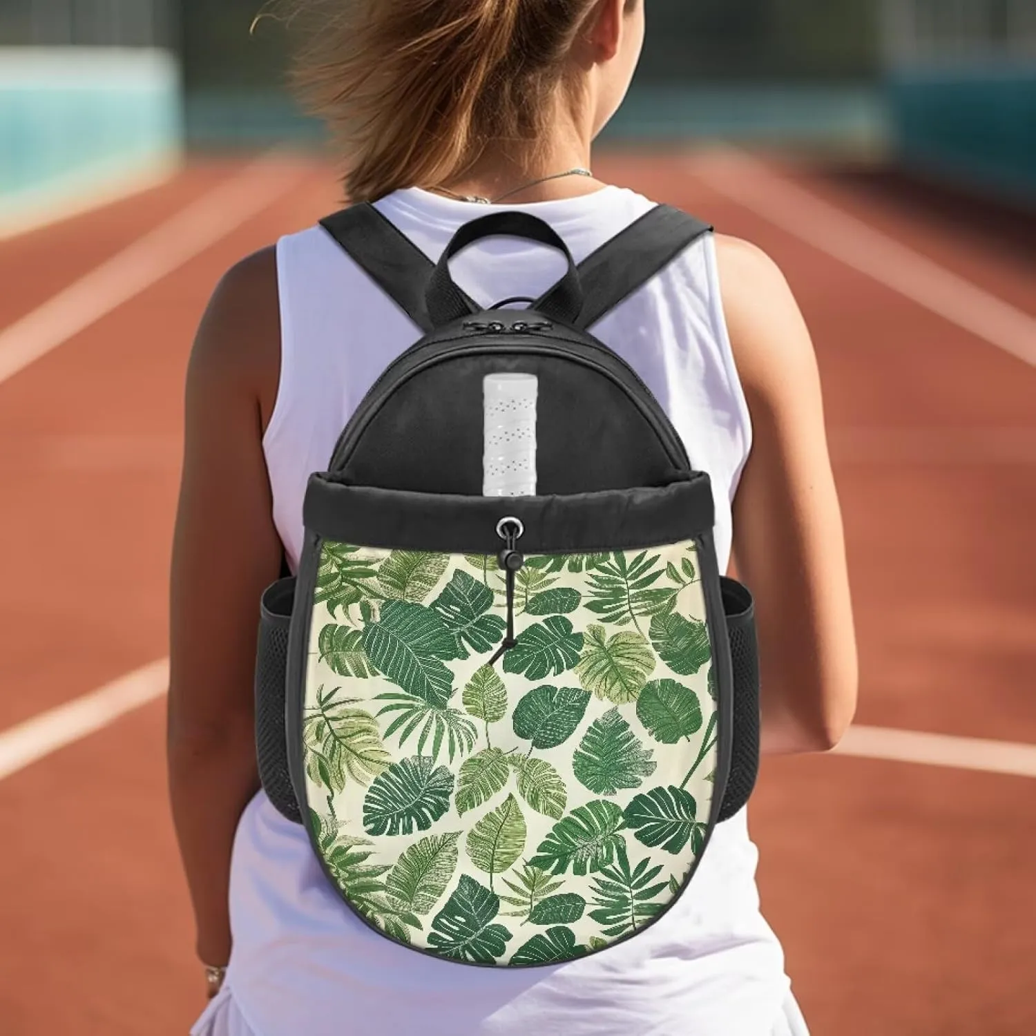 Pickleball Paddle Bag Includes Fence Hook Extra Pockets Pickleball Paddle Shoulder Bag Ideal for Beginners Gifts