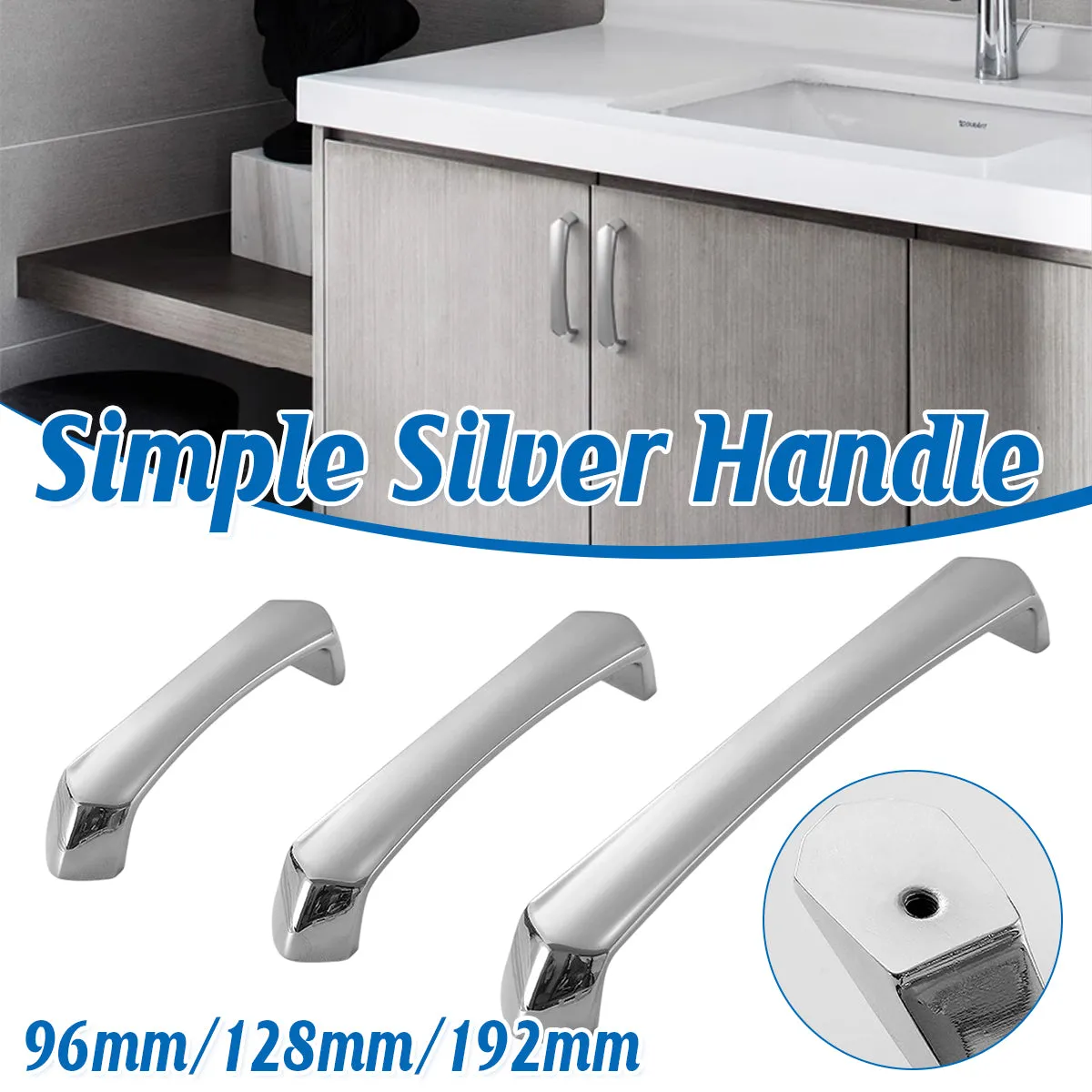 Polished Copper Cabinet Handles | Modern Cabinet Drawer Pull Handles