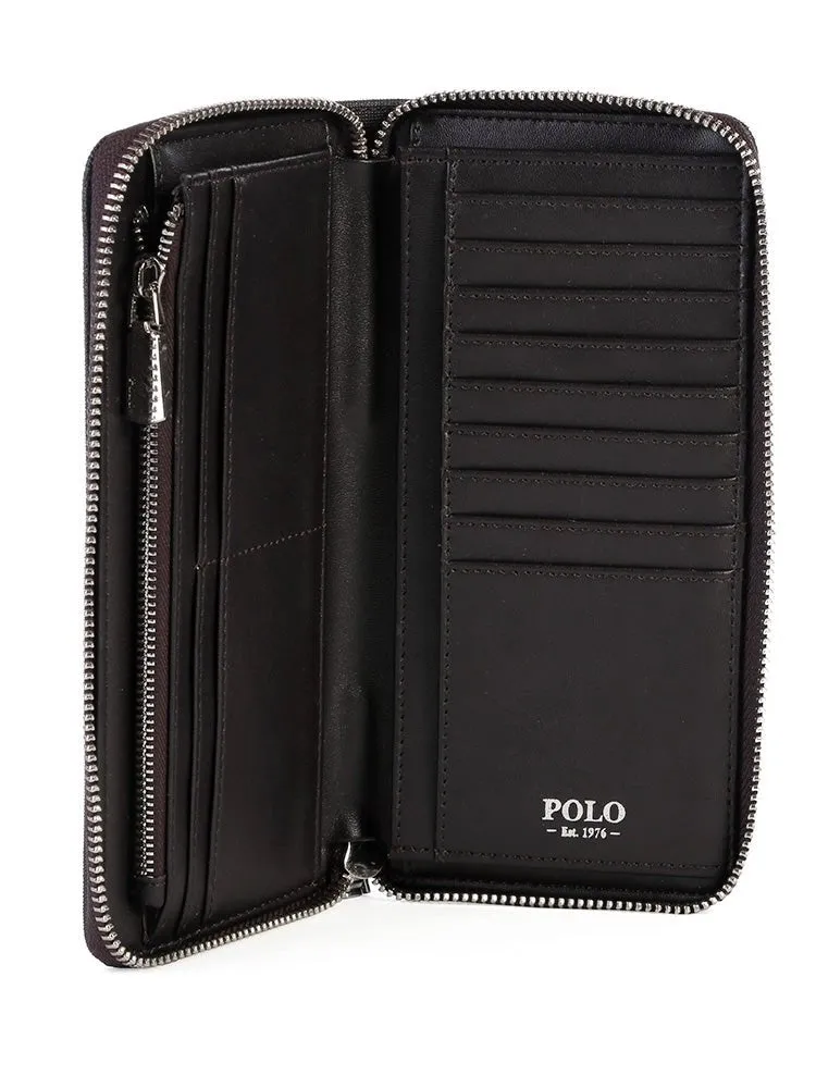 Polo Iconic Travel Travel Wallet | Brown