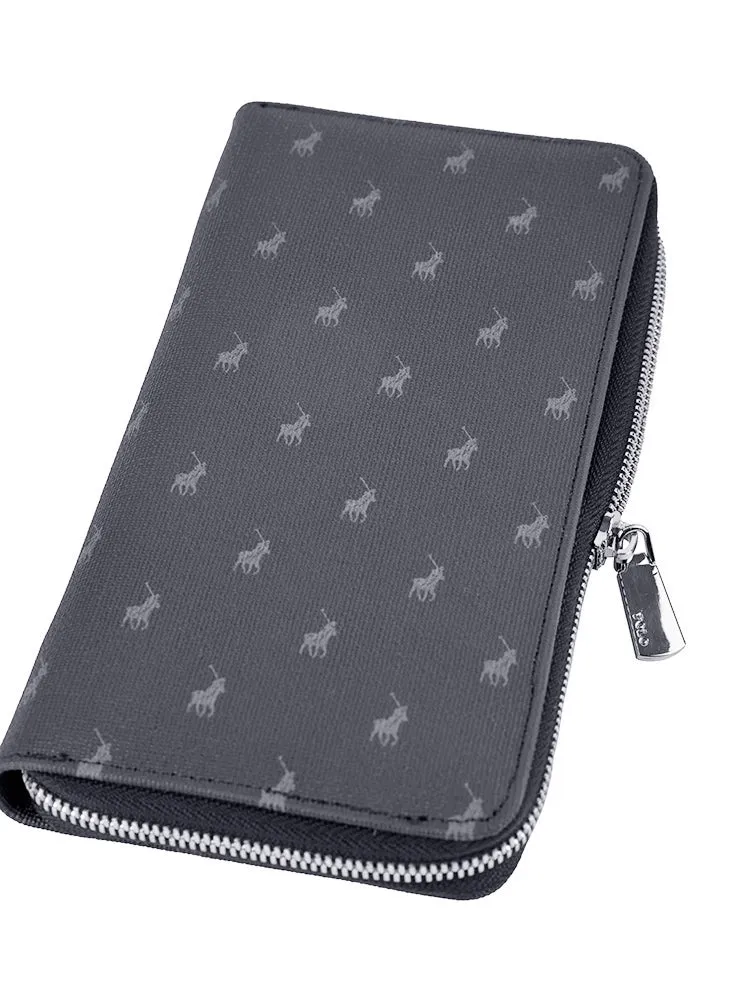Polo Signature Travel Travel Wallet | Black