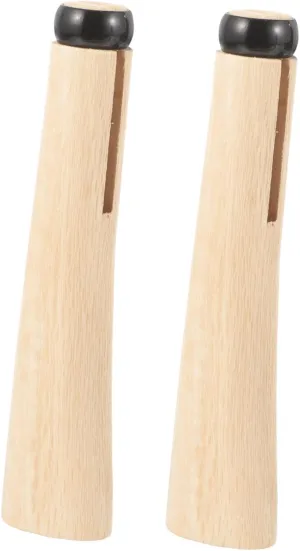 POPETPOP 2 Set Ergonomic Handles for Axe Replacement Comfortable Installation Durable Wood Material for Camp and Outdoor Use