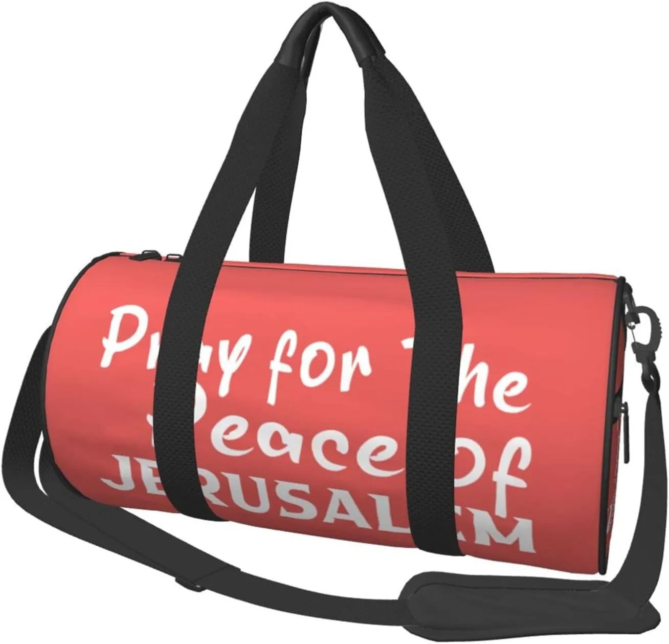 Pray For The Peace Of Jerusalem Duffel Bag Gym Bag Travel Sports Tote Large Foldable Beach Swim Yoga6
