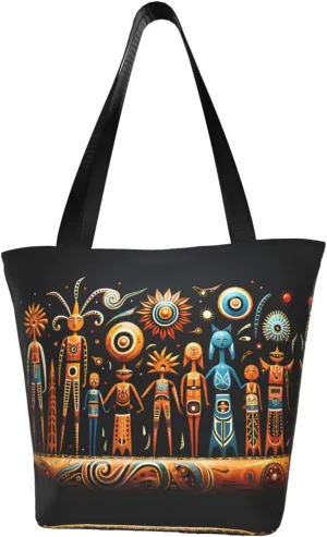 Primitive Totem Fashionable shoulder handbag, women's crossbody shoulder bag, suitable for weekend travel shopping shoulder bag