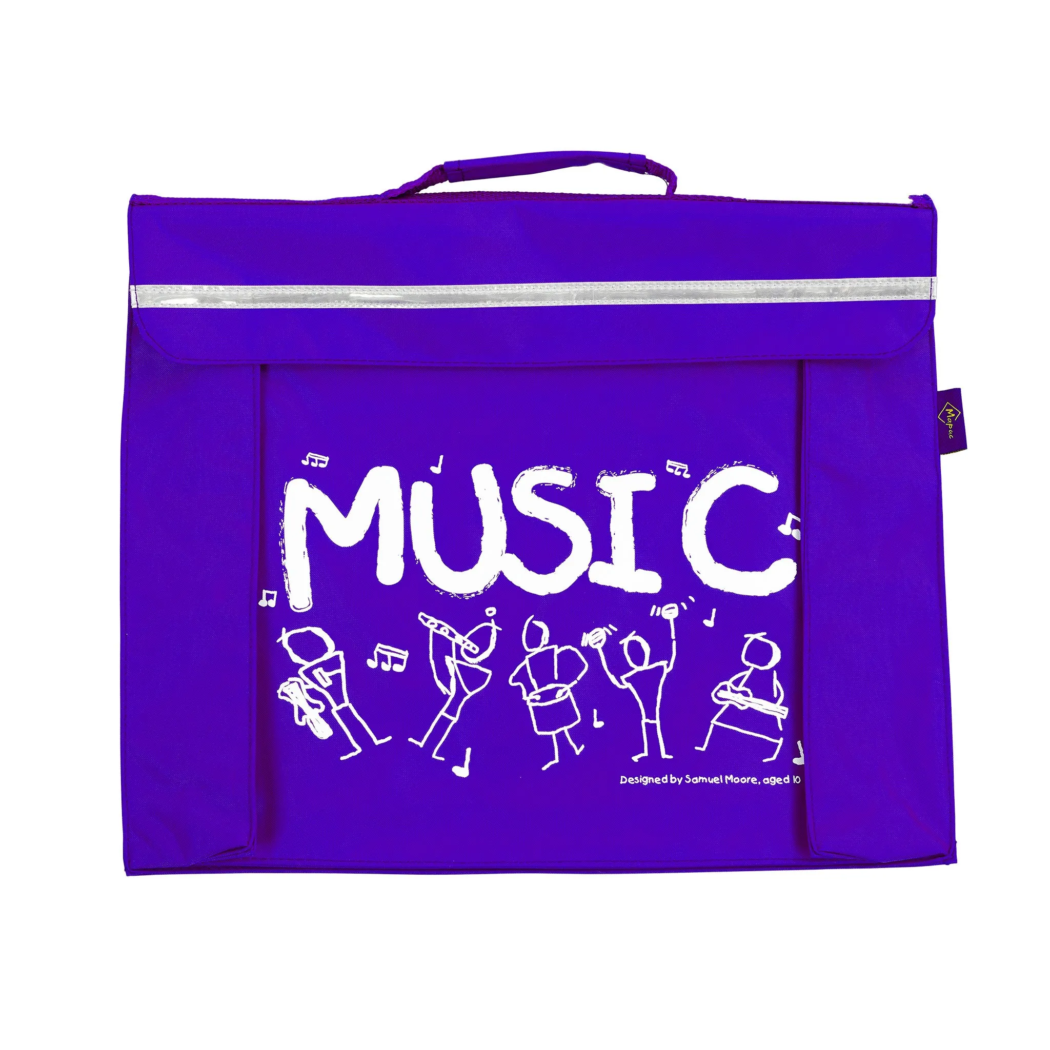 Primo music bag with Sam Moore 'Music' design
